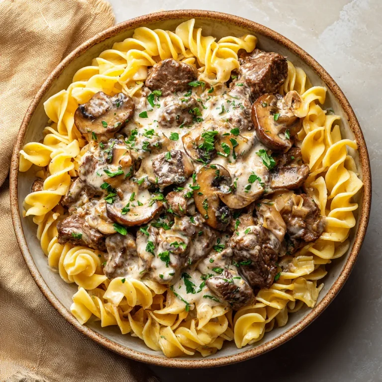 Beef Stroganoff Recipe