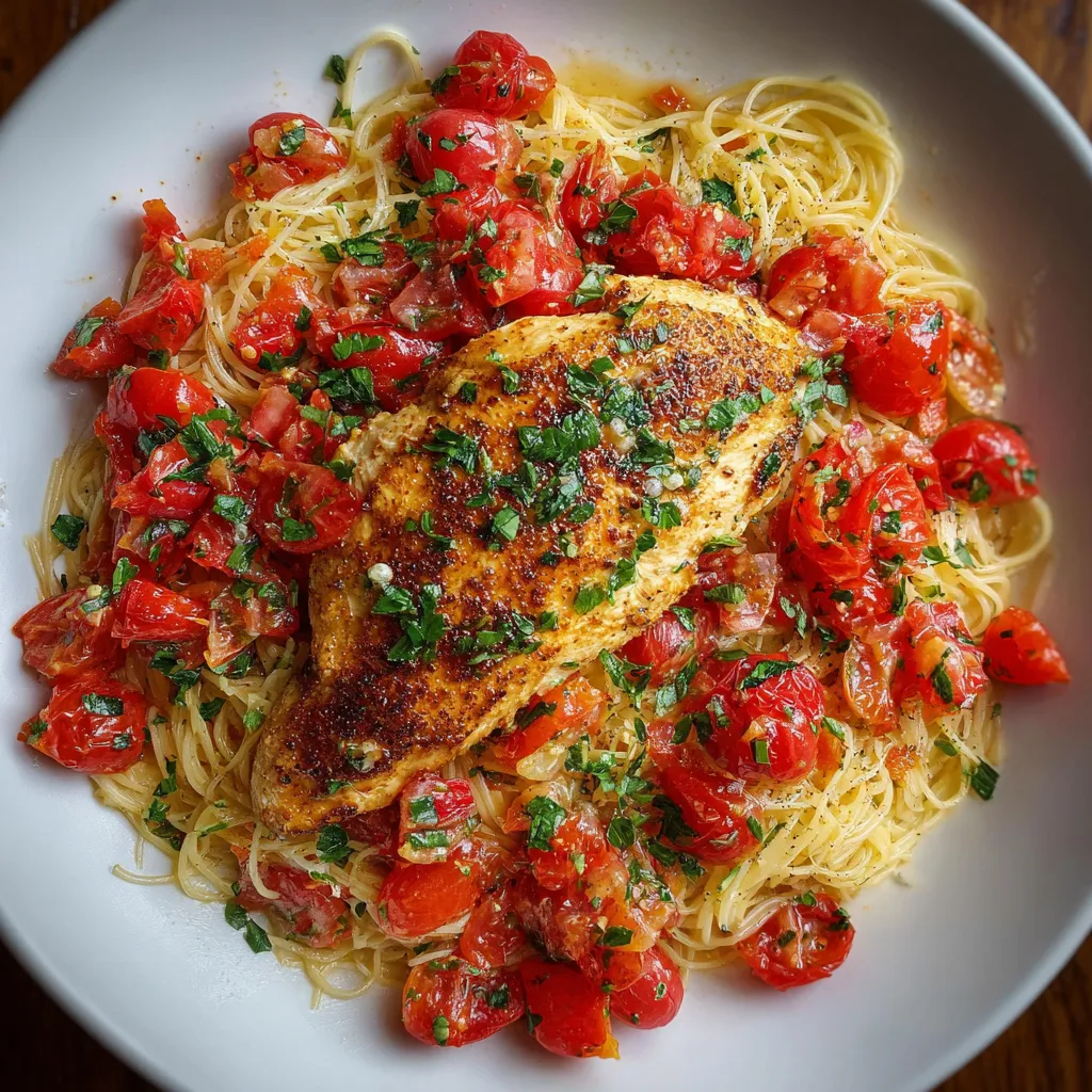 Bruschetta Chicken Pasta