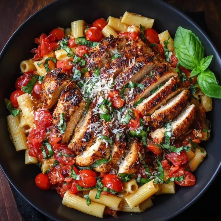 Bruschetta Chicken Pasta