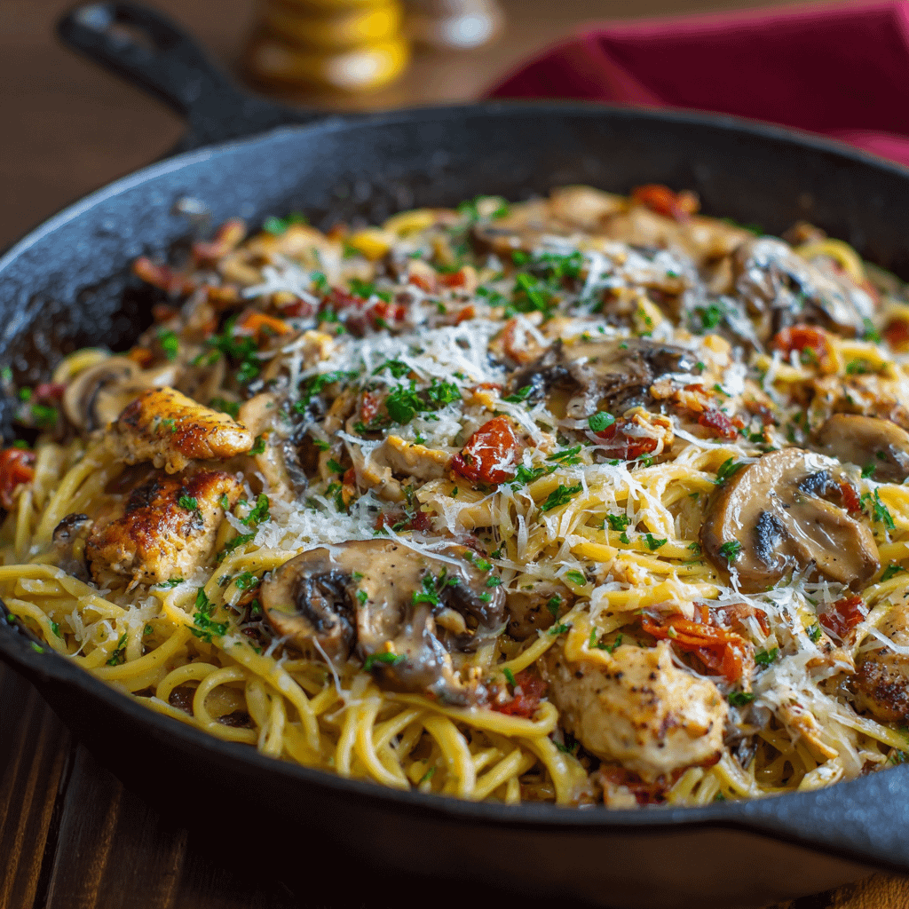 Marry Me Chicken Pasta