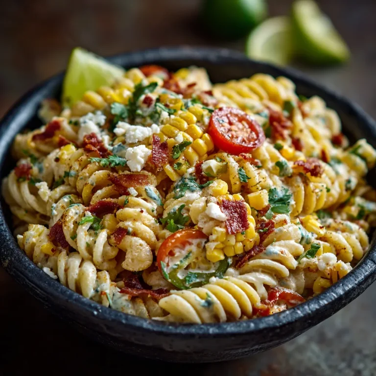 Mexican Street Corn Pasta Salad