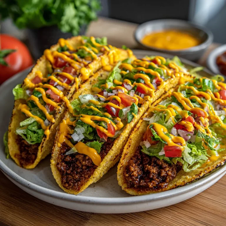 Smash Burger Tacos