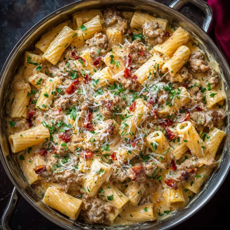 creamy italian sausage pasta