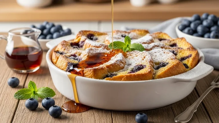 Blueberry French Toast Casserole