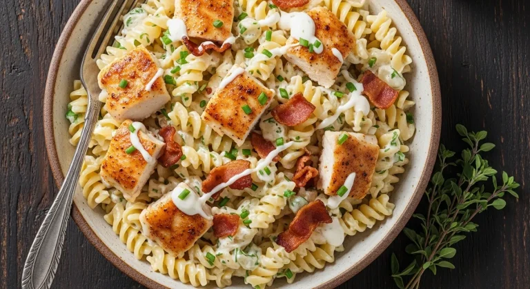 Chicken Bacon Ranch Pasta Recipe