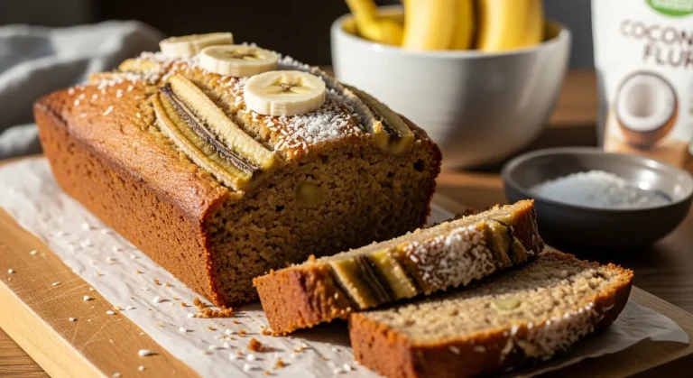 Coconut Flour Banana Bread Recipe
