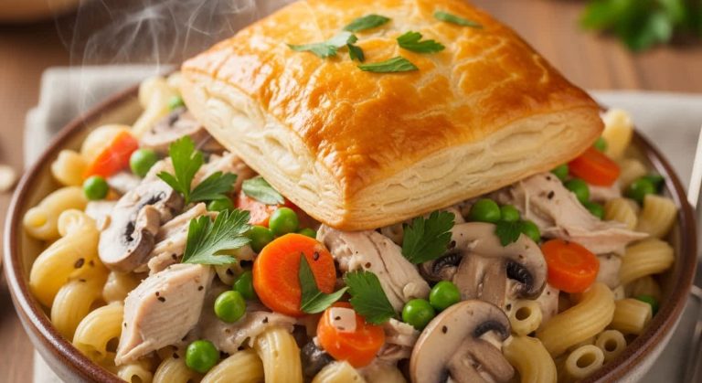Creamy Chicken Pot Pie Pasta
