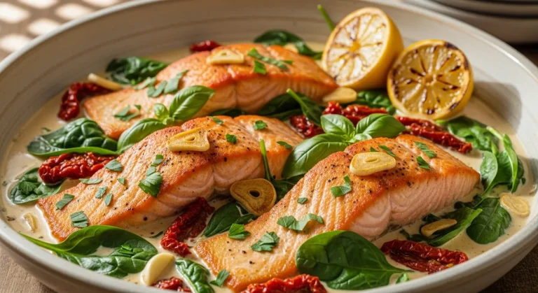 Creamy Tuscan Salmon