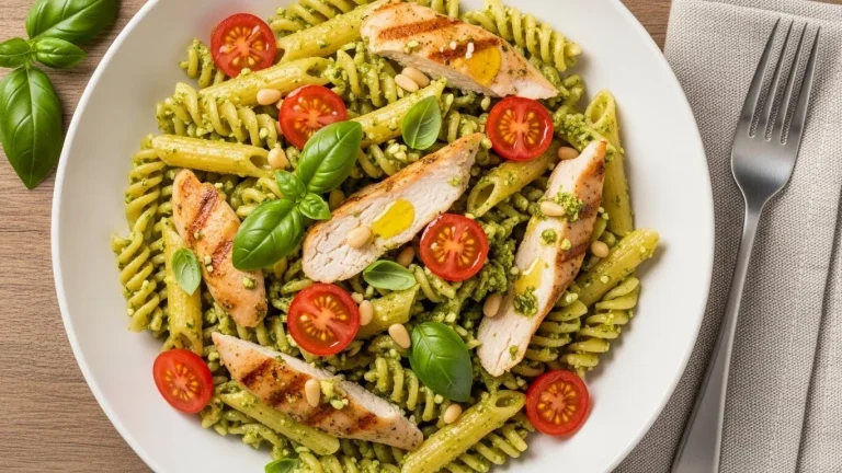 Pesto Chicken Pasta Recipe