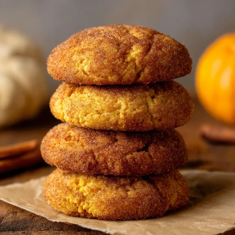 Pumpkin Snickerdoodle Cookies Recipe