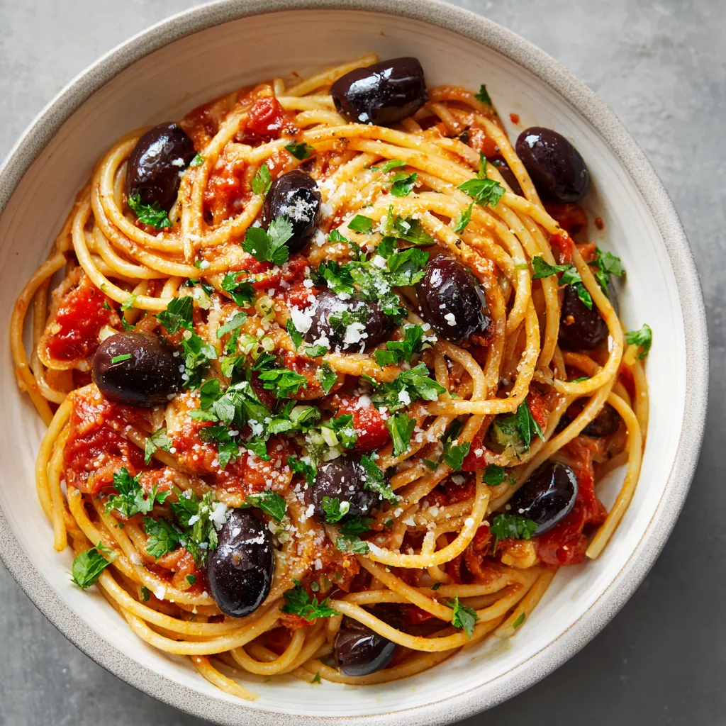Spaghetti Puttanesca Recipe