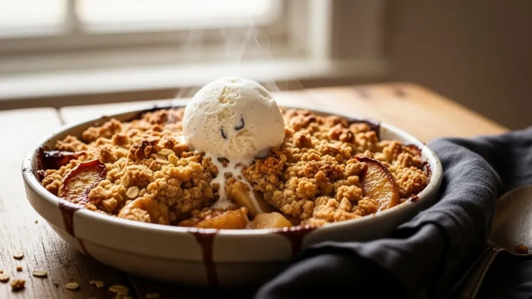 Baked Apple Crumble