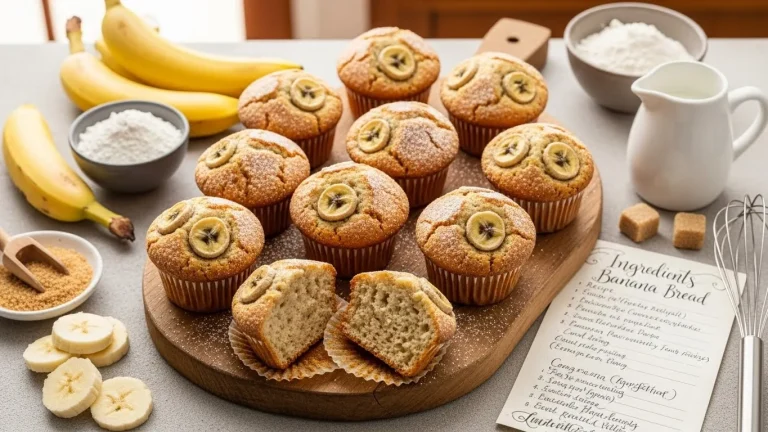 Banana Bread Muffin Recipe