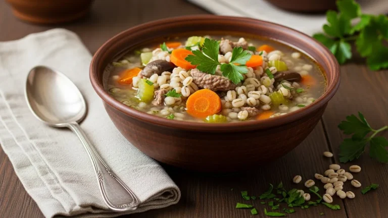 Barley Soup Recipe