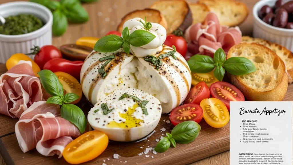 Burrata Appetizer Recipe
