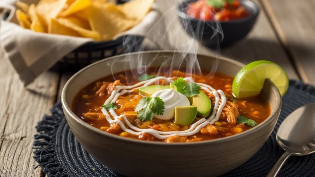 Chicken Enchilada Soup