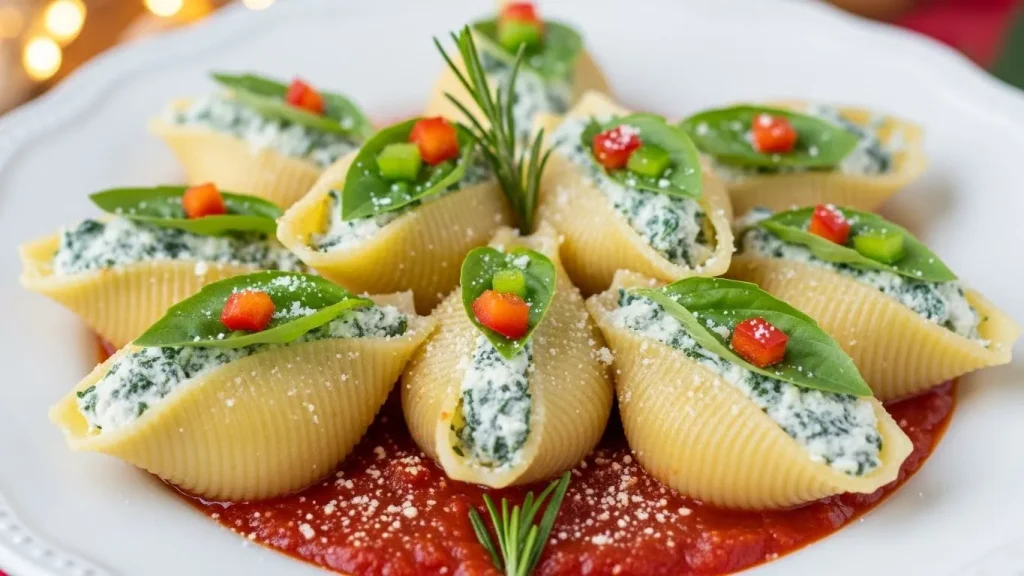 Christmas Stuffed Shells Recipe