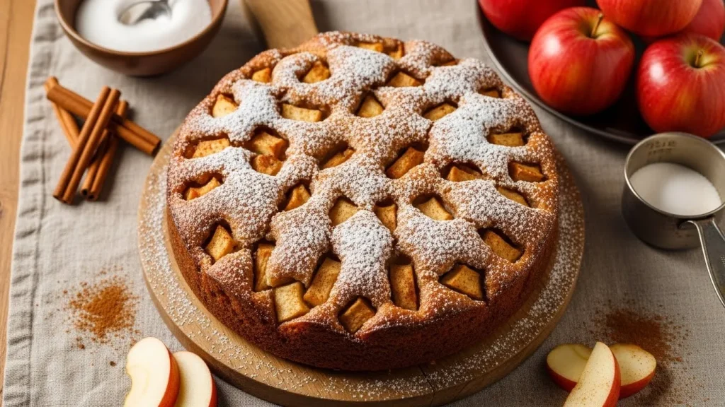 Cozy Cinnamon Apple Cake Recipe