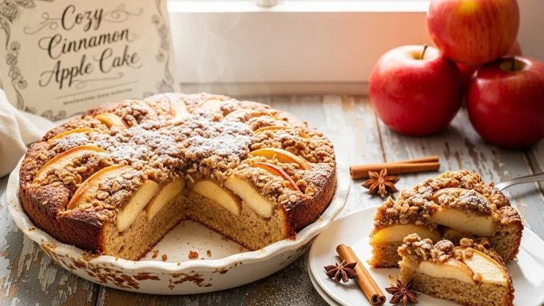Cozy Cinnamon Apple Cake Recipe