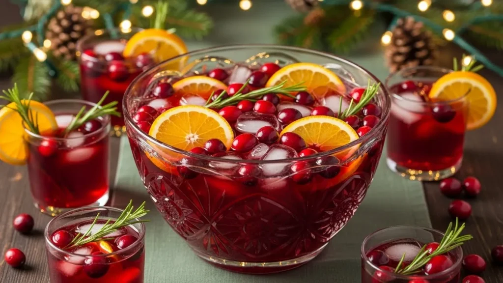 Cranberry Orange Christmas Punch