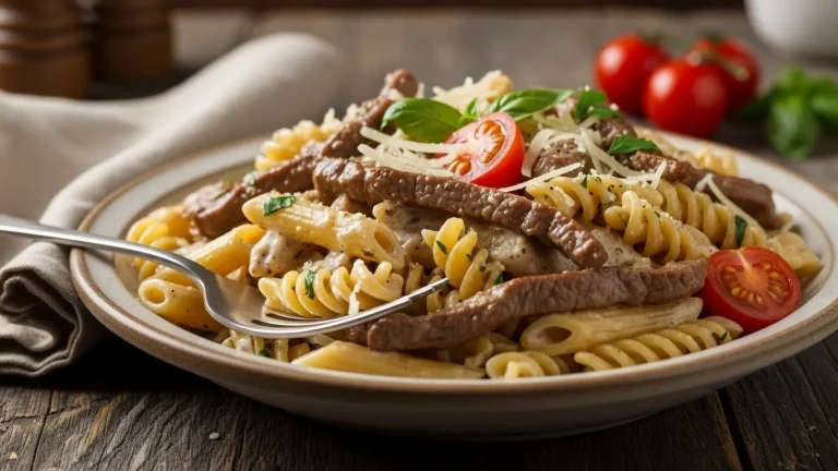 Creamy Beef Pasta