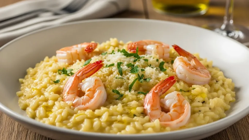Creamy Shrimp Risotto