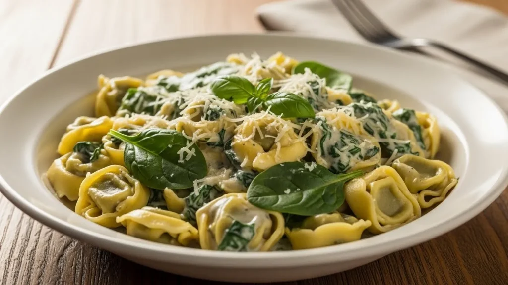 Creamy Spinach Tortellini