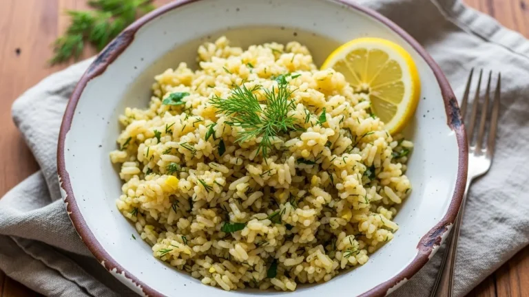 Greek Lemon Rice Recipe