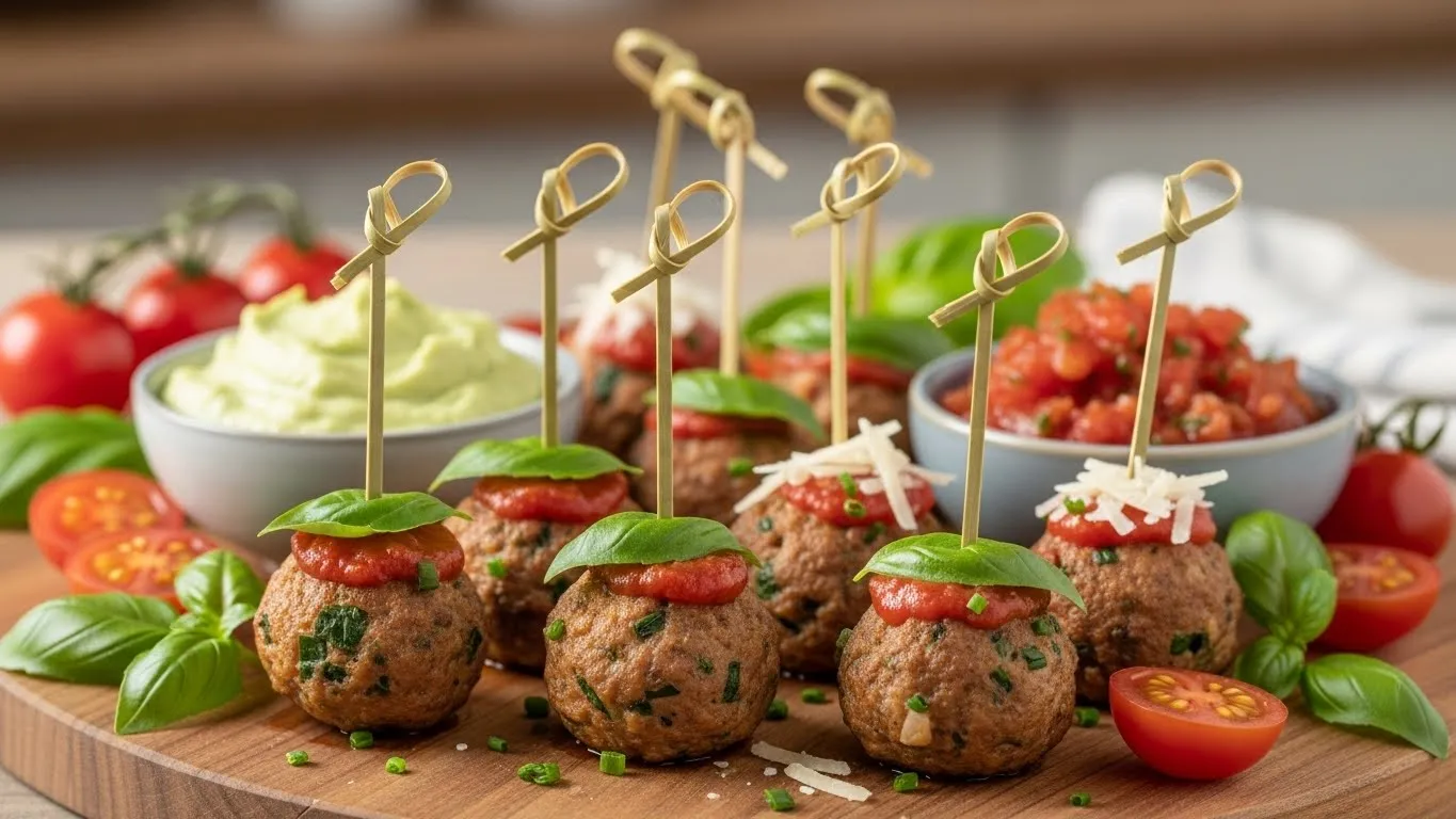 Healthy Meatball Appetizer