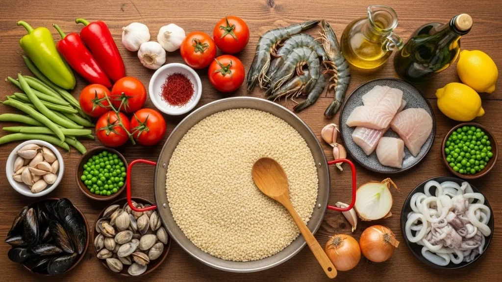 Paella Recipe Seafood