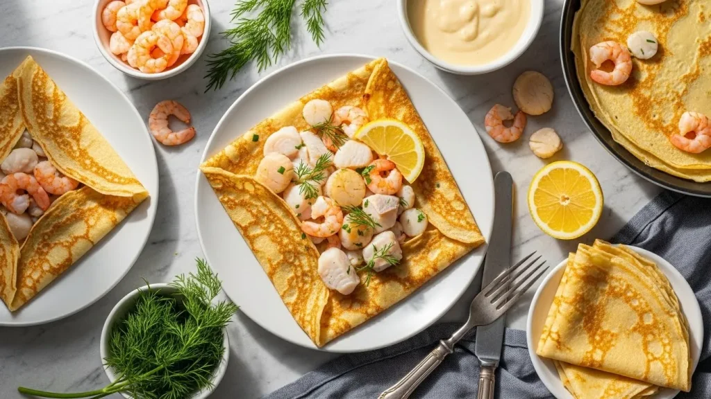 Seafood Crepes Recipe