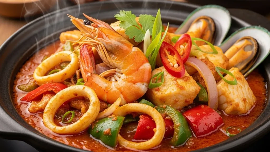 Seafood Saus Padang