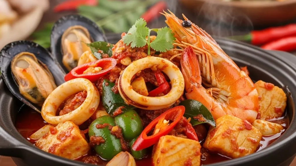 Seafood Saus Padang