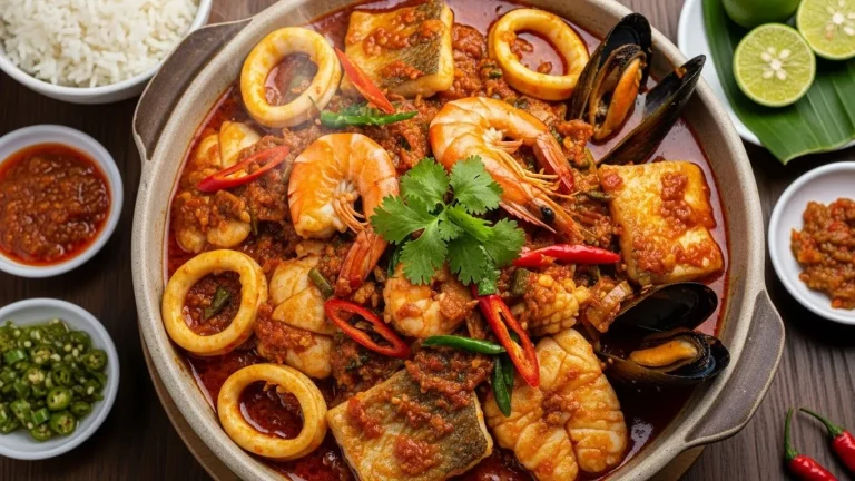 Seafood Saus Padang