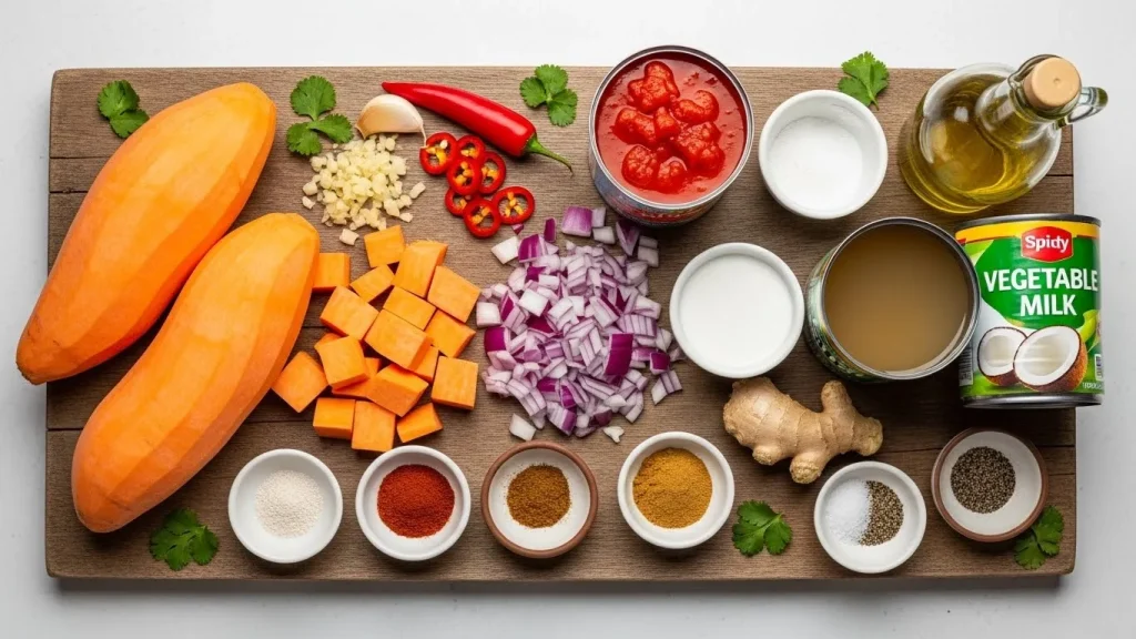 Spicy Sweet Potato Soup
