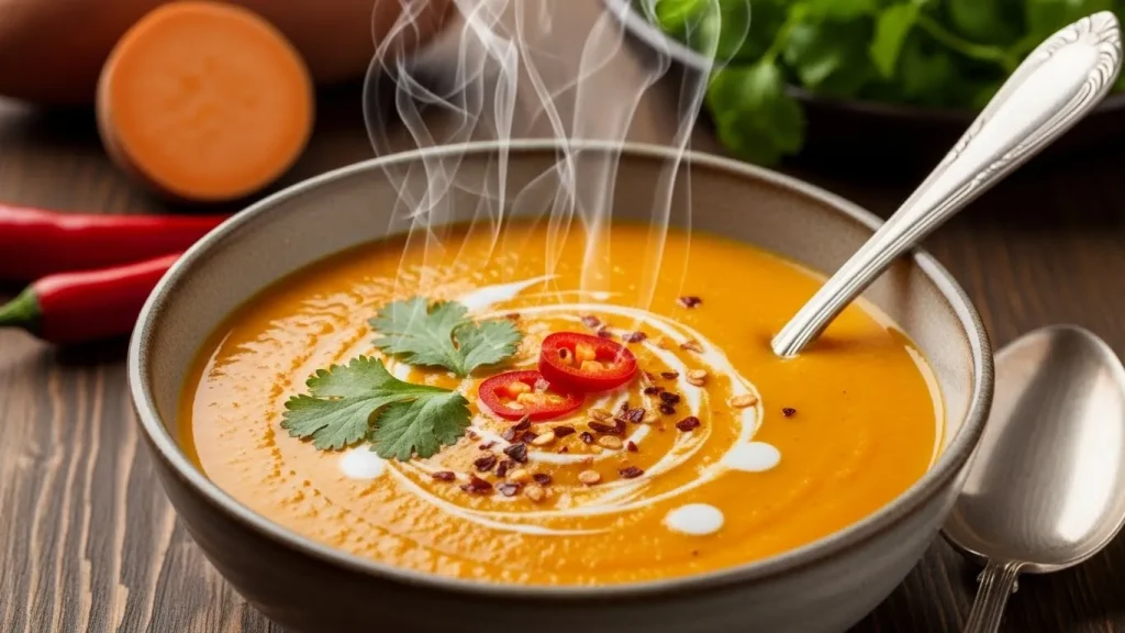 Spicy Sweet Potato Soup