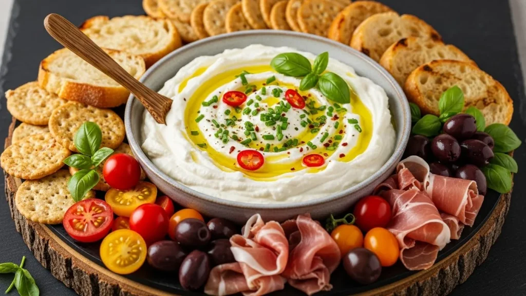 Whipped Ricotta Appetizer