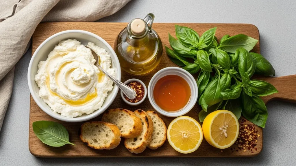 Whipped Ricotta Appetizer
