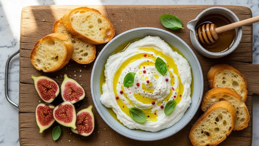 Whipped Ricotta Appetizer