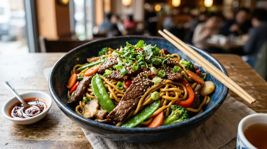 Beef Lo Mein 