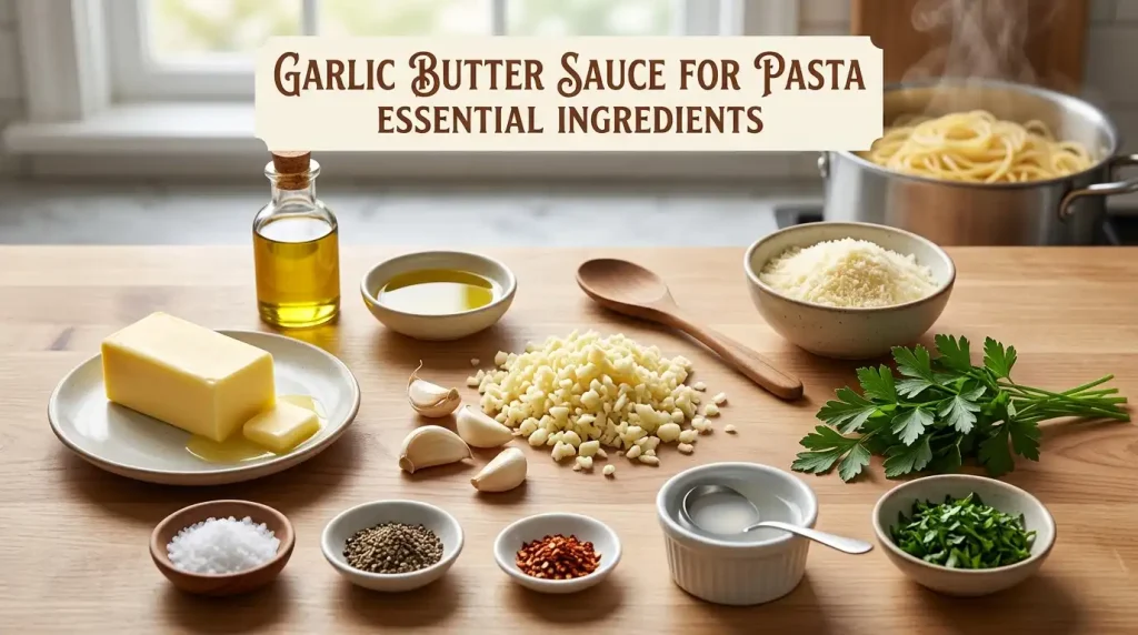 Garlic Butter Sauce for Pasta