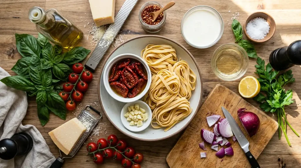 Sun Dried Tomato Pasta