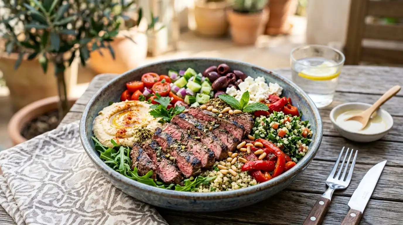 Mediterranean Steak Bowl