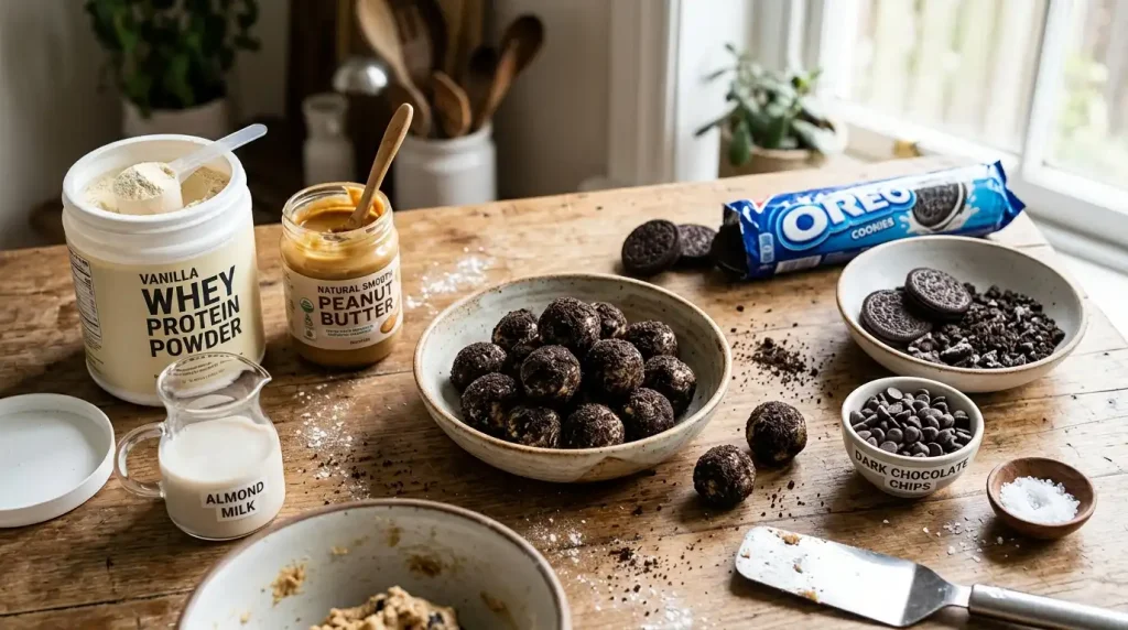 Oreo Protein Balls