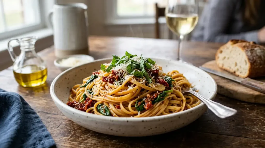 Sun Dried Tomato Pasta