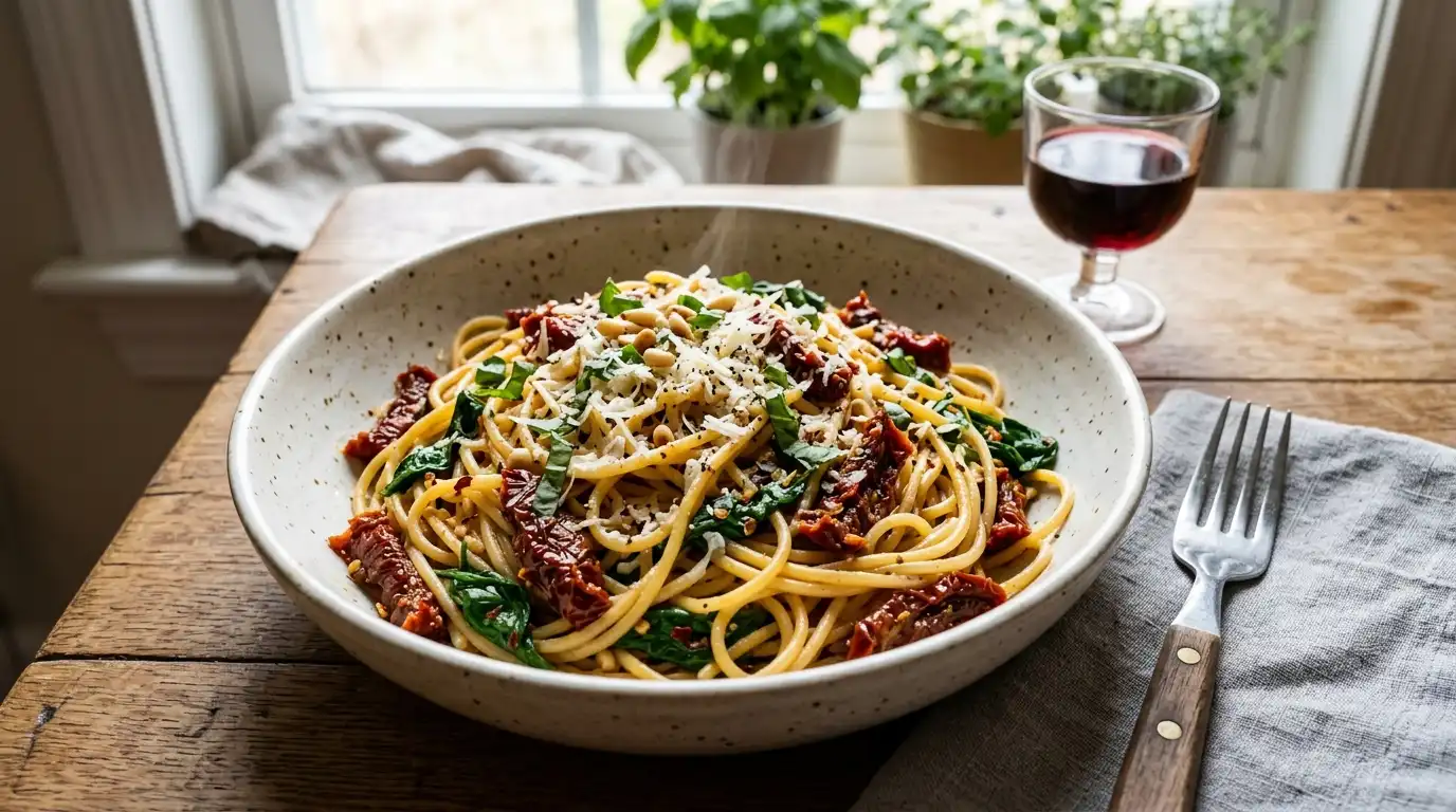 Sun Dried Tomato Pasta
