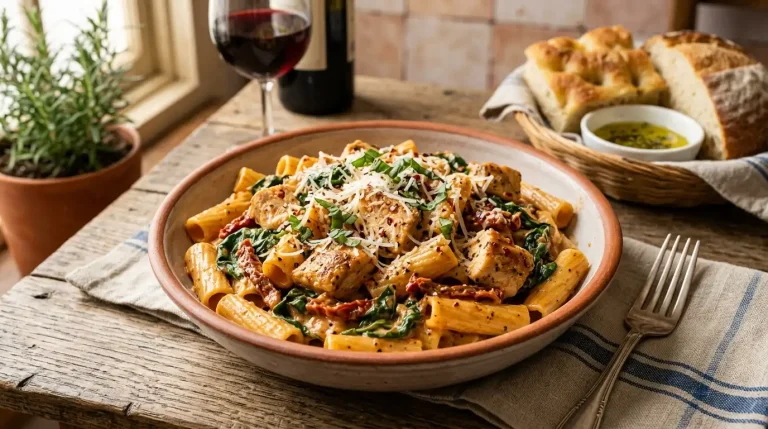 Tuscan Chicken Pasta