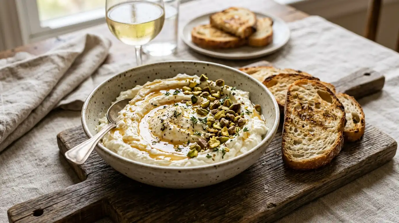 Whipped Feta with Honey