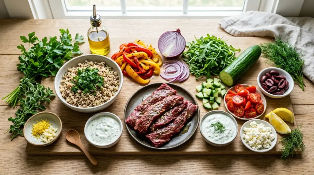 Mediterranean Steak Bowl