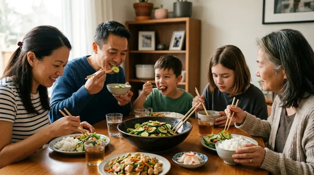 Asian Cucumber Salad
